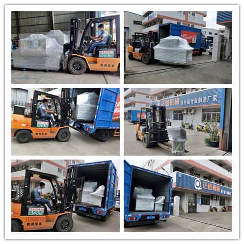 2021年6月5日發往湖南益陽市-ZQ150型方木多片鋸、自動磨鋸片機